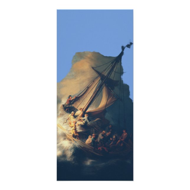 Panfleto A Tempestade no Mar da Galileia (Frente)