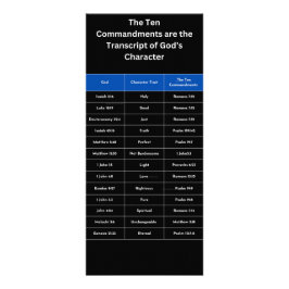 Panfleto A Transcrição do Caráter de Deus