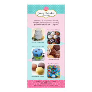 Panfleto Adicione sua padaria do costume das fotos