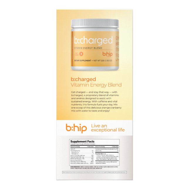 Panfleto b:charged (Frente)