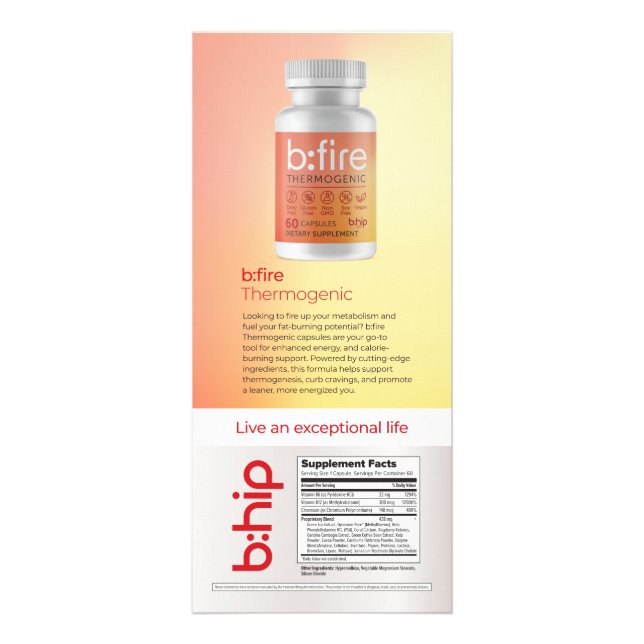 Panfleto b:fire (Frente)