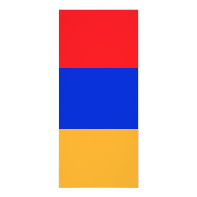 Panfleto Bandeira da Armênia (Frente)