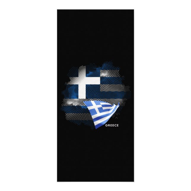 Panfleto bandeira da Grécia (Frente)