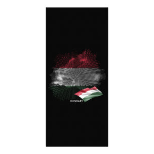 Panfleto bandeira da Hungria