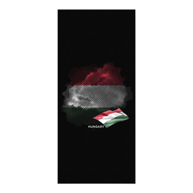 Panfleto bandeira da Hungria (Frente)