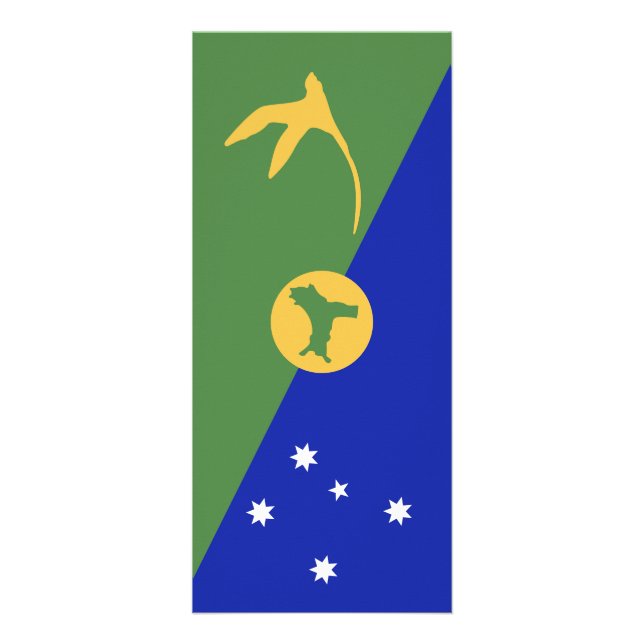 Panfleto bandeira da Ilha do Natal (Frente)