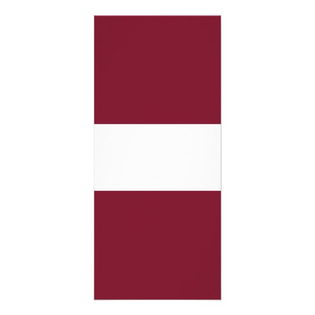 Panfleto Bandeira da Letónia (Frente)