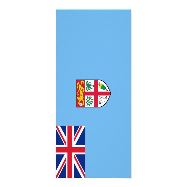 Panfleto Bandeira das Fiji (Frente)