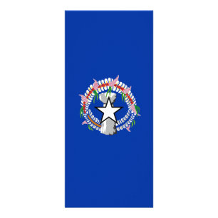 Panfleto bandeira das Ilhas Marianas do Norte