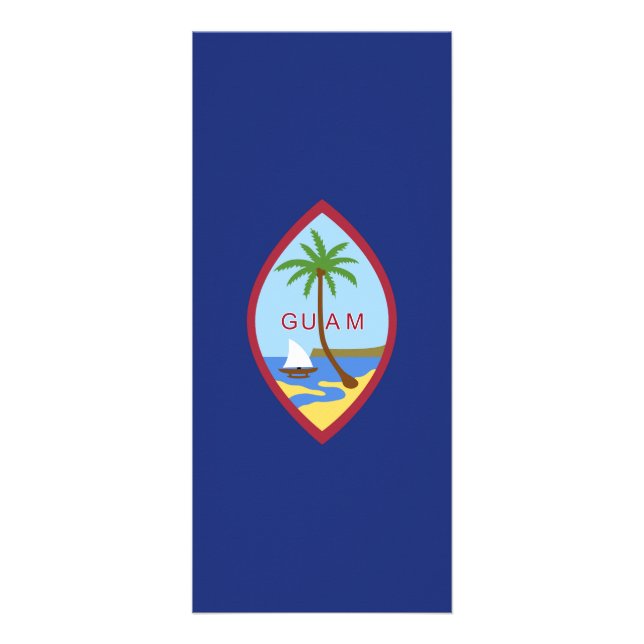 Panfleto bandeira de Guam (Frente)