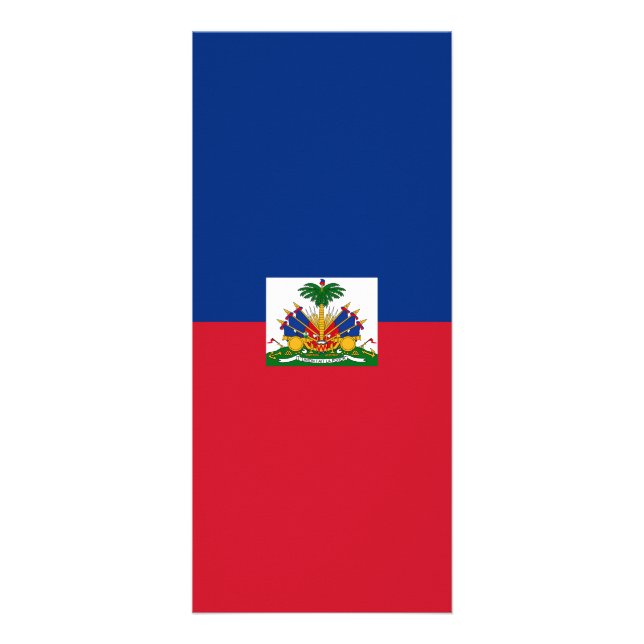 Panfleto Bandeira do Haiti (Frente)