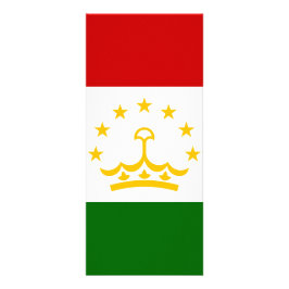 Panfleto Bandeira do Tajiquistão