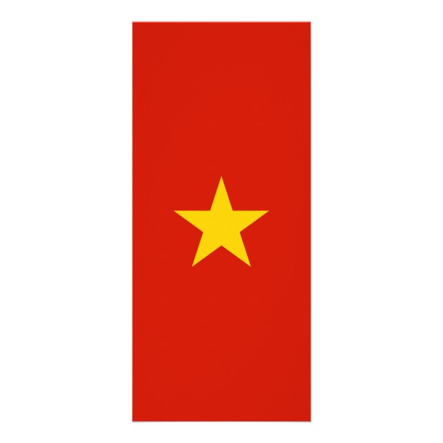 Panfleto bandeira do Vietnã (Frente)