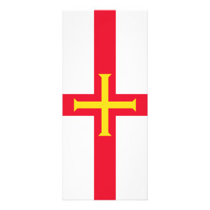 Panfleto bandeira Guernsey