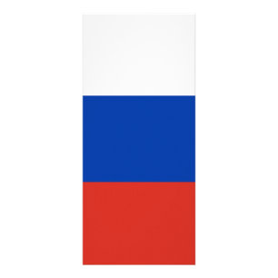 Panfleto bandeira russa