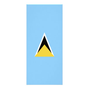 Panfleto bandeira santo Lúcia