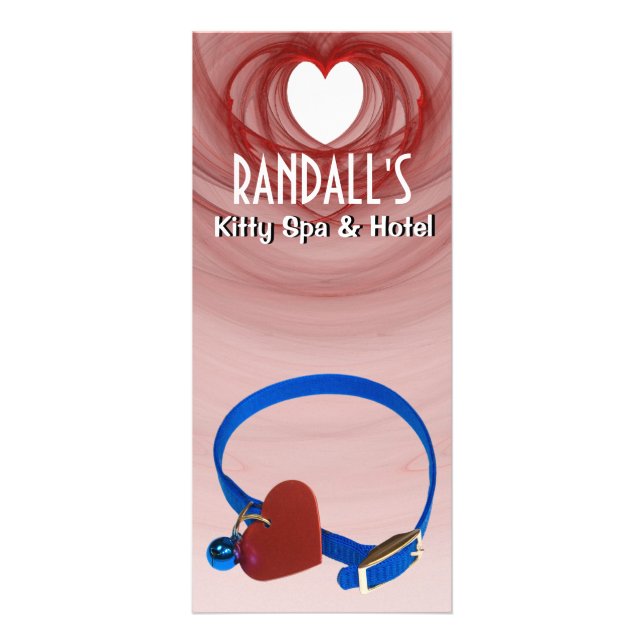 Panfleto Blue Collar, Red Heart Cat Love (Frente)