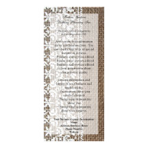 Burlap e Lace Simples
