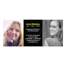 Panfleto Capa dupla do painel preto