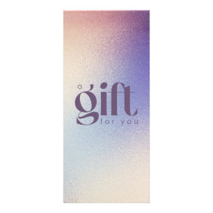Panfleto Certificado de Oferta Elegante Elegante de Glitter