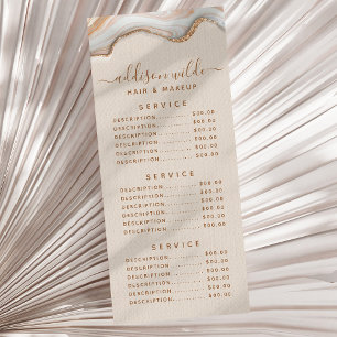 Panfleto Chic Moderno do Glitter Glitter Glitter Glitter Do