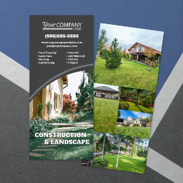 Panfleto Cinza Escuro, Fotos e Logotipo de Empresa Verticai