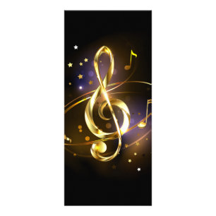 Panfleto Clave de Sol Musical de Ouro