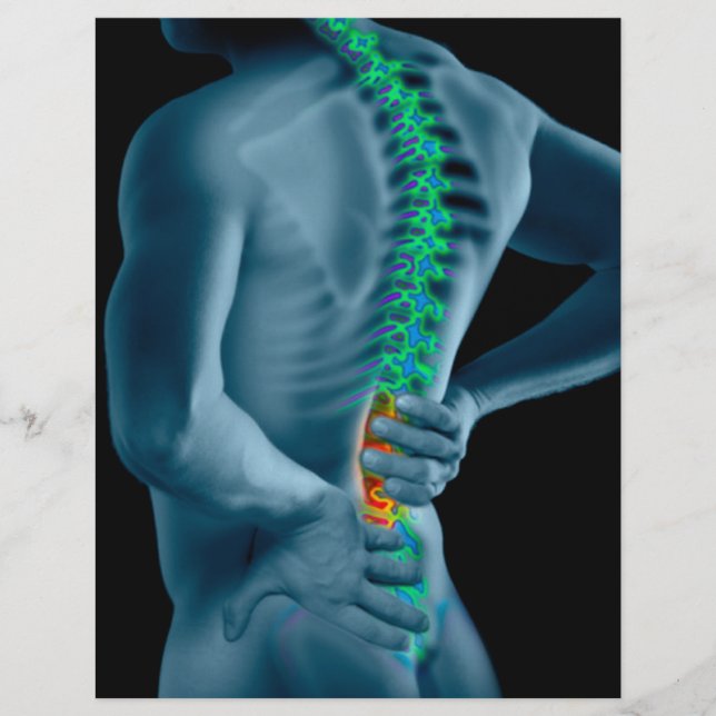 Panfleto comercial do Chiropractor (Frente)