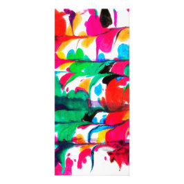 Panfleto Corações coloridos