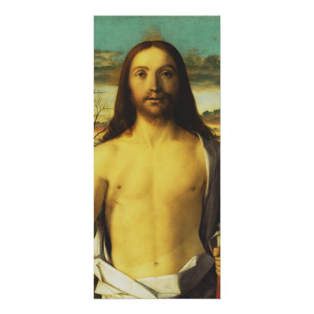 Panfleto Cristo de Giovanni Bellini (Frente)