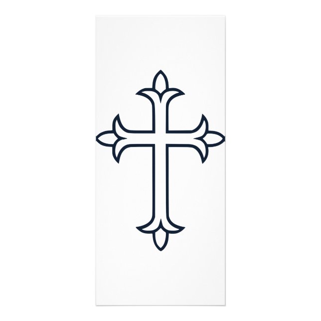 Panfleto Cruz cristã típica (Frente)