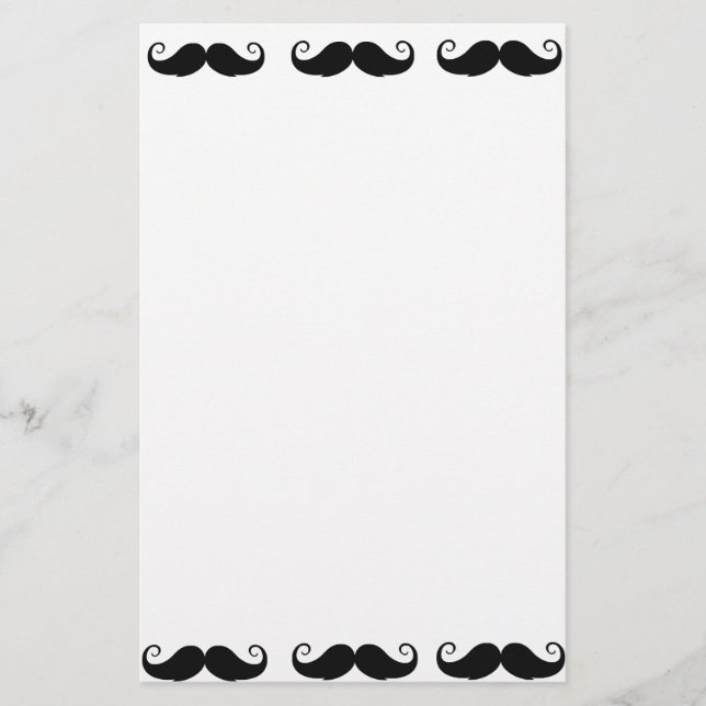 Panfleto de 5,5" x 8,5" com bigode (Frente)