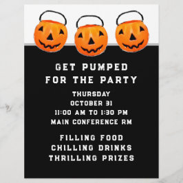 Panfleto de Evento de Halloween da Empresa