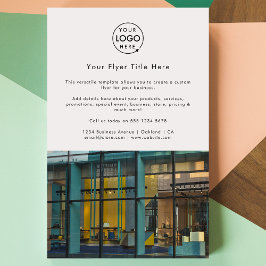 Panfleto de Foto Empresarial | Panfletos de Anúnci