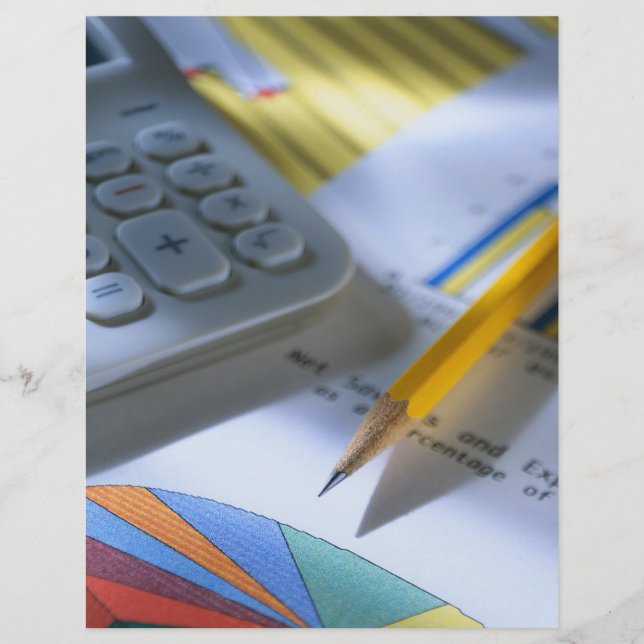 Panfleto de Negócios de Empresa de Contabilidade (Frente)