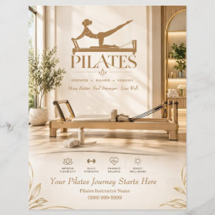 Panfleto de Pilates