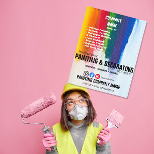 PANFLETO DE PINTURA & DECORAÇÃO