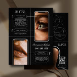 Panfleto de Salão de Beleza Cosmética<br><div class="desc">Este modelo de panfleto de beleza moderno é projetado para salões, estúdios de beleza e profissionais de cuidados com a pele. Ele apresenta um layout limpo e elegante com espaços dedicados para imagens, permitindo que você mostre seus serviços de forma bonita. Totalmente personalizável — edite facilmente o texto, fontes, cores...</div>