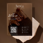 Panfleto de Salão de Beleza Fotográfico Moderno<br><div class="desc">Promova seu salão de unhas ou beleza com um panfleto moderno e profissional que chama a atenção e destaca seus serviços. Projetado com um layout limpo e elegante,  este panfleto é perfeito para mostrar seus serviços,  descontos ou promoções especiais. Personalize-o de acordo com suas necessidades.</div>
