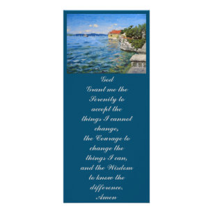 Panfleto Deus me conceda a Serenidade para aceitar as coisa