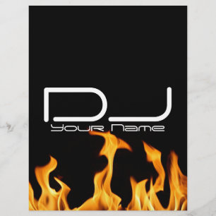 Panfleto do DJ "HEAT"