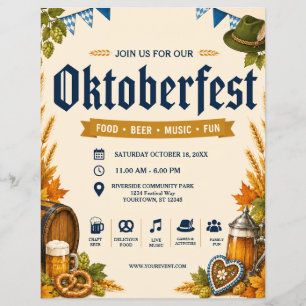 Panfleto do Oktoberfest