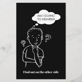 Panfleto do Questionário Bíblico do Céu