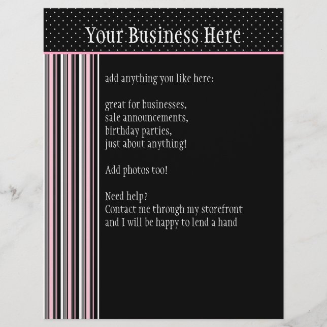 Panfleto do Siesta Motel (Frente)