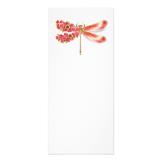 Panfleto Dragonfly com joalheria sakura (Frente)