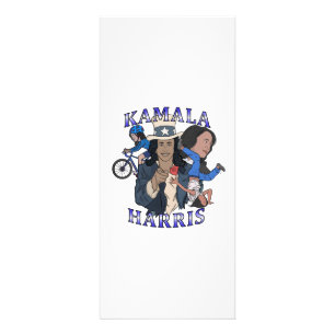 Panfleto Eleição de Estilo de Rap Bootleg Kamala Harris