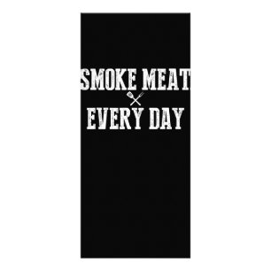 Panfleto Engraçado Churrasco Fumador Acessório Pitmaster Pa