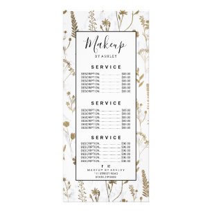 Panfleto Entregue a ouro tirado o mármore pressionado