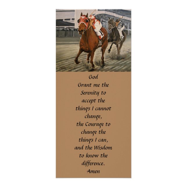 Panfleto Equinos Criados Ganham Corrida de Cavalo (Frente)