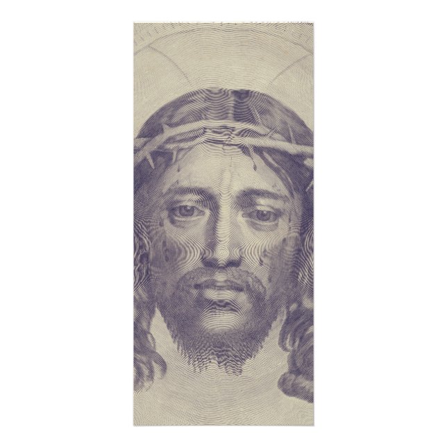 Panfleto Face de Cristo no Véu de Santa Verônica Sagrada Fa (Frente)